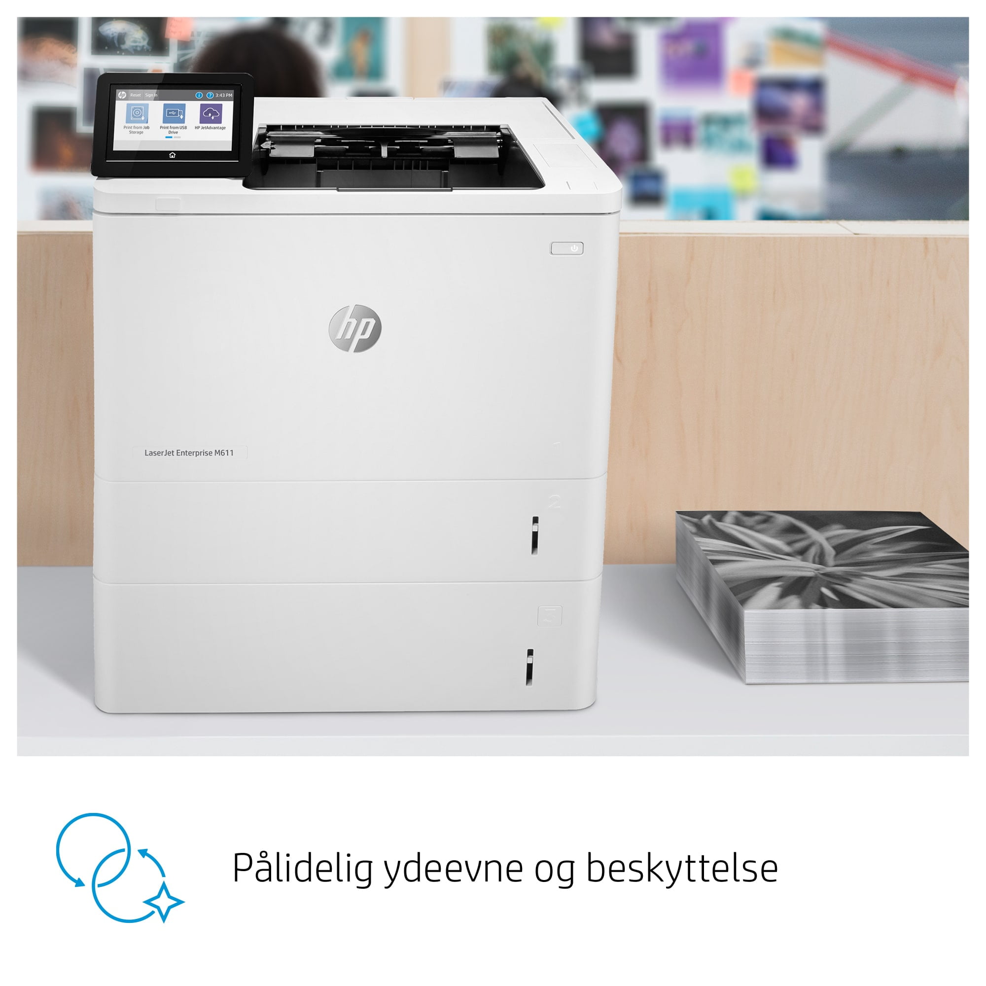 HP LaserJet Enterprise M611dn 1200 x 1200 dpi A4 - Billede 12