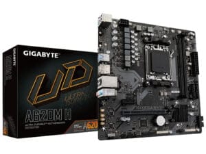 Gigabyte A620M H (rev. 1.0) AMD A620 Sokkel AM5 micro ATX
