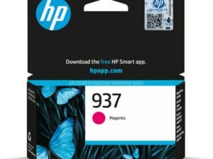 HP 937 Magenta Original Ink Cartridge blækpatron 1 stk Standard udbytte