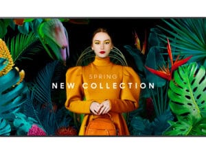 Samsung QB65C Digital fladpaneldisplay 165,1 cm (65") LCD Wi-Fi 350 cd/m² 4K Ultra HD Sort Indbygget processer Tizen 7.0 16/7