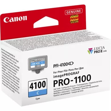 Canon LUCIA PRO II blækpatron 1 stk Original Standard udbytte Blå - Billede 3