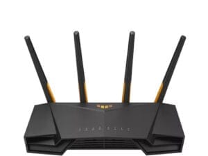 ASUS TUF Gaming AX3000 V2 trådløs router Gigabit Ethernet Dual-band (2,4 GHz / 5 GHz) Sort, Orange
