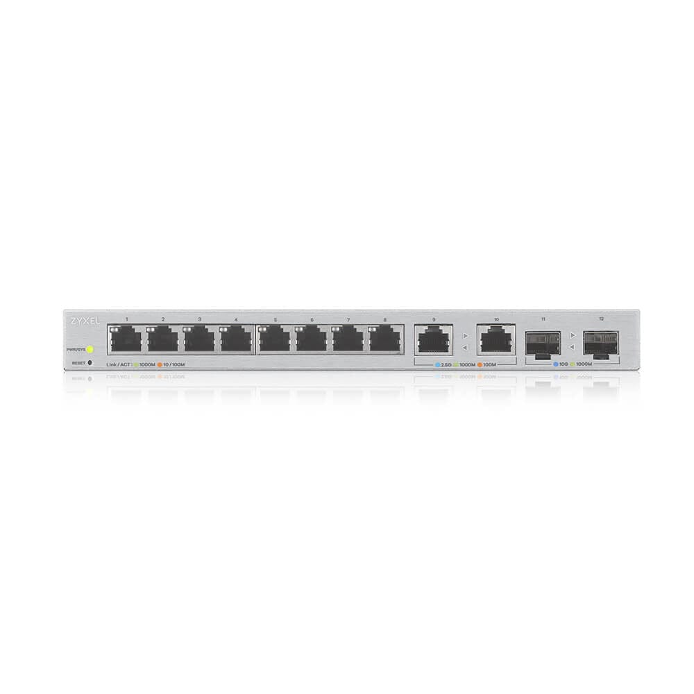 Zyxel XGS1210-12-ZZ0102F netværksswitch Administreret Gigabit Ethernet (10/100/1000) Grå - Billede 2