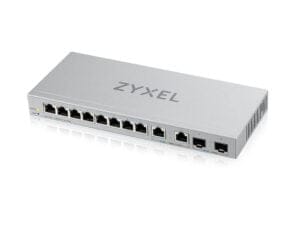 Zyxel XGS1210-12-ZZ0102F netværksswitch Administreret Gigabit Ethernet (10/100/1000) Grå