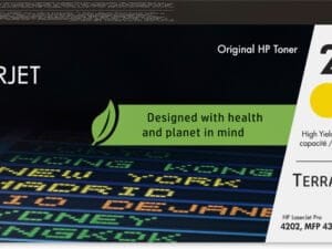 HP 220X Yellow Original LaserJet Toner Cartridge tonerpatron 1 stk