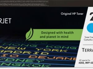 HP 220A Cyan Original LaserJet Toner Cartridge tonerpatron 1 stk Blå