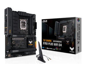 ASUS TUF GAMING B760-PLUS WIFI D4 Intel B760 LGA 1700 ATX