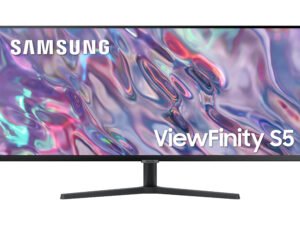 Samsung ViewFinity S34C502GAU computerskærm 81,3 cm (32") 3440 x 1440 pixel UltraWide Quad HD LED Sort