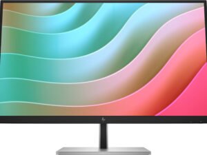 HP E-Series E27k G5 68,6 cm (27") 3840 x 2160 pixel 4K Ultra HD Sort, Sølv