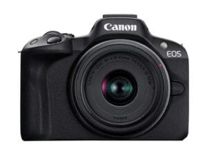 Canon EOS R50, Black + RF-S 18-45 IS STM + RF-S 55-210mm F5-7.1 IS STM Kit MILC 24,2 MP CMOS 6000 x 4000 pixel Sort