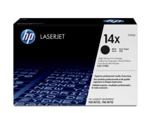 HP 14X High Yield Black Original LaserJet Toner Cartridge tonerpatron 1 stk