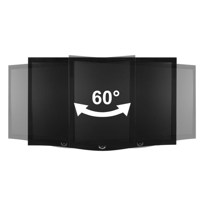 ARCTIC W1A 109,2 cm (43") Sort Væg - Billede 9