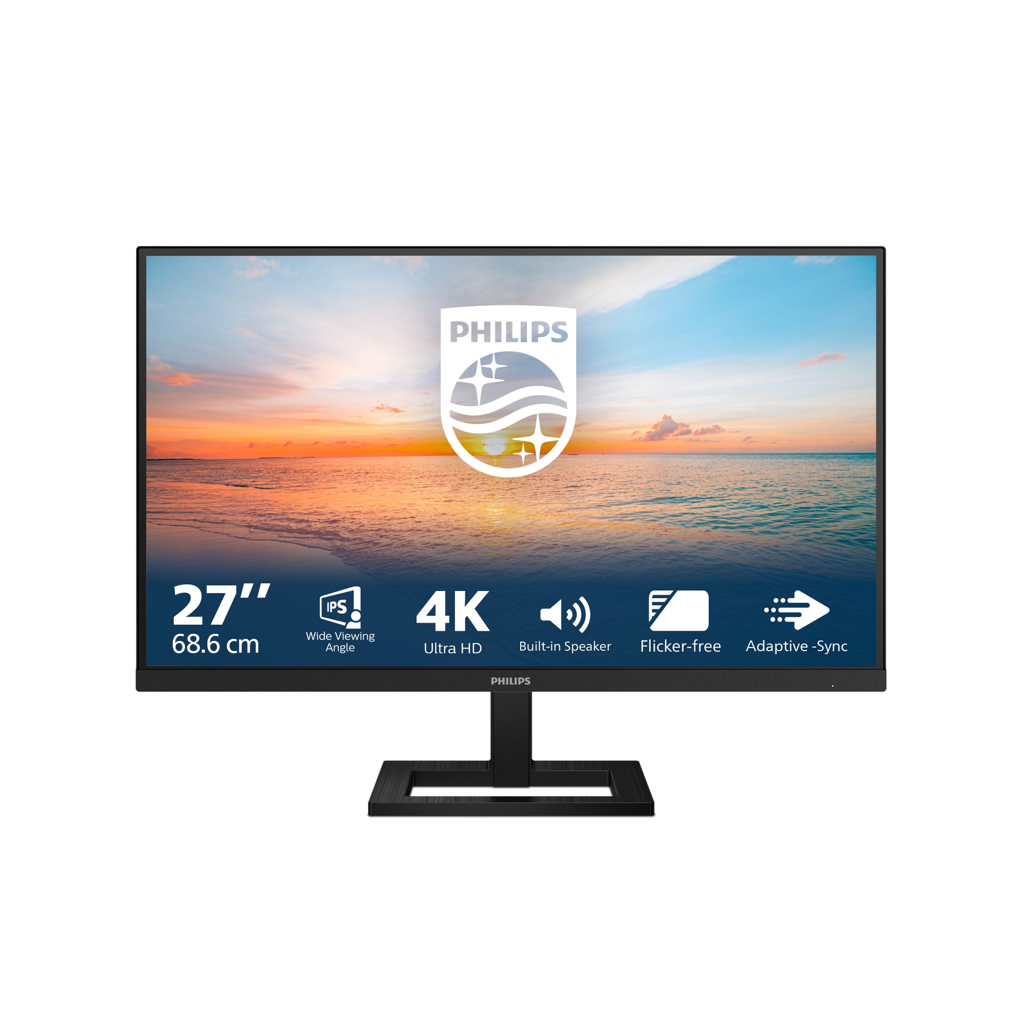 Philips 27E1N1800AE/00 computerskærm 68,6 cm (27") 3840 x 2160 pixel 4K Ultra HD LED Sort - Billede 5