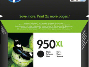 HP 950XL High Yield Black Original Ink Cartridge blækpatron 1 stk Højt (XL) udbytte