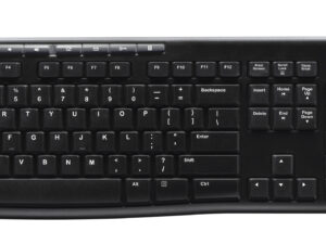 Logitech Wireless Keyboard K270 tastatur RF trådløst QWERTY Engelsk Sort