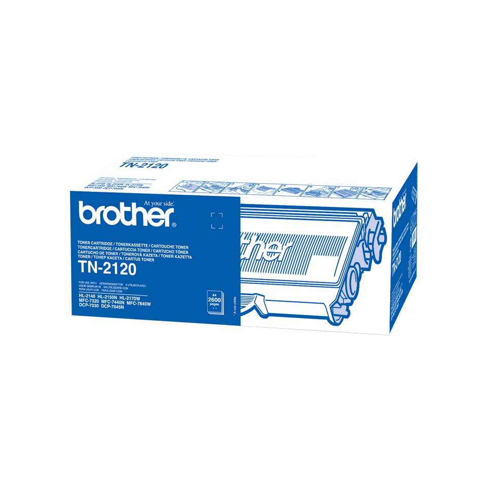 Brother TN-2120 tonerpatron 1 stk Original Sort - Billede 2