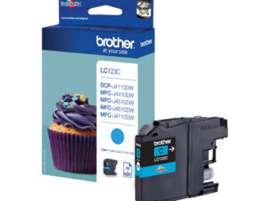 Brother LC-123C blækpatron 1 stk Original Blå