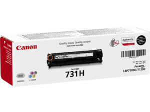 Canon 731H tonerpatron 1 stk Original Sort