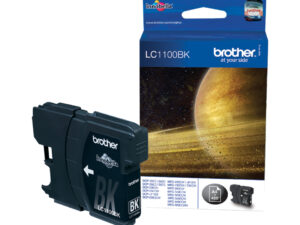 Brother LC-1100BK Black Ink Cartridge blækpatron 1 stk Original Sort