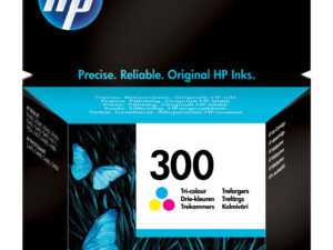 HP 300 Tri-color Original Ink Cartridge blækpatron 1 stk Standard udbytte Blå, Magenta, Gul