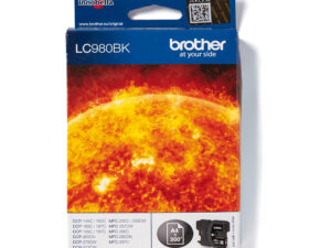 Brother LC-980BK blækpatron 1 stk Original Sort