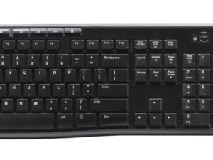 Logitech Wireless Combo MK270 tastatur Mus inkluderet RF trådløst QWERTY Nordisk Sort
