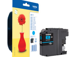 Brother LC-121C blækpatron 1 stk Original Blå