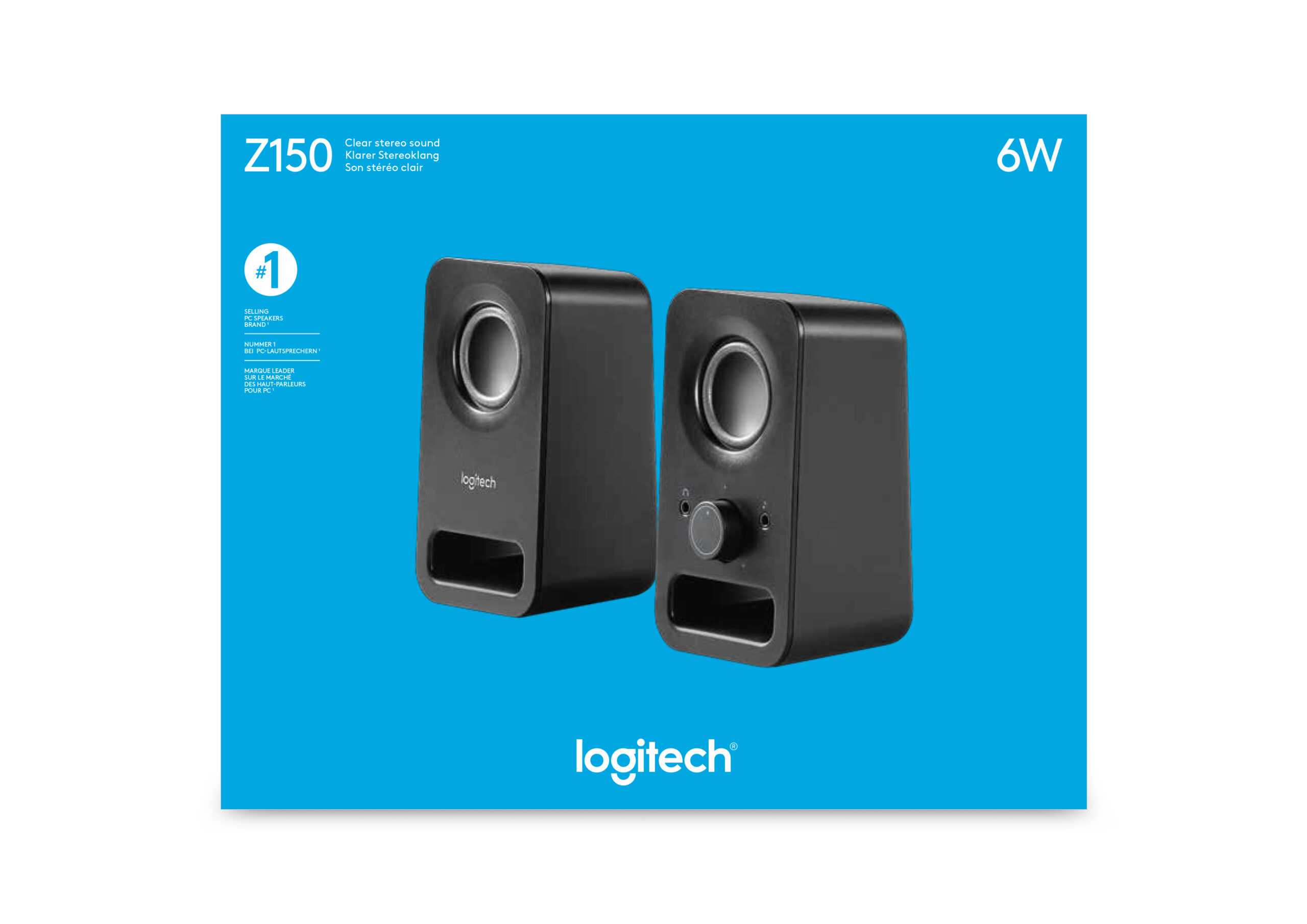 Logitech Z150 Sort Ledningsført 3 W - Billede 6