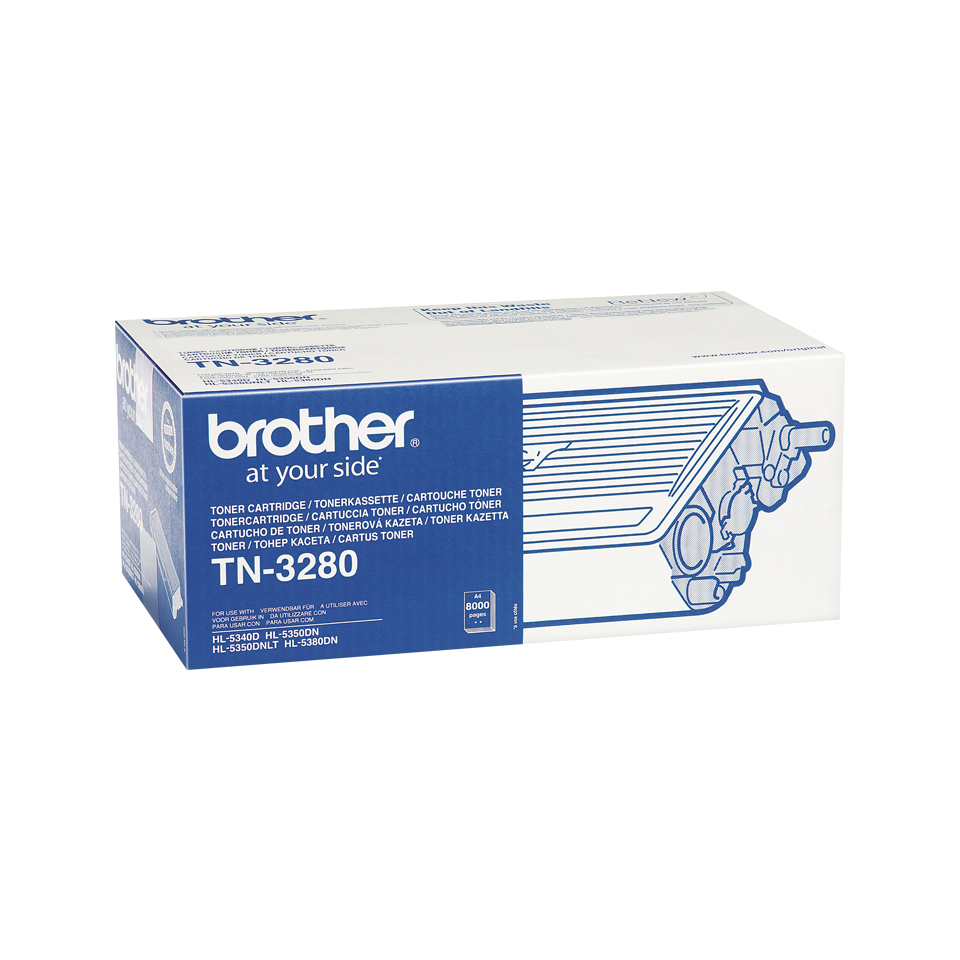 Brother TN-3280 tonerpatron 1 stk Original Sort - Billede 2
