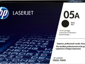 HP LaserJet CE505A Black Print Cartridge med Smart Printing Technology tonerpatron 1 stk