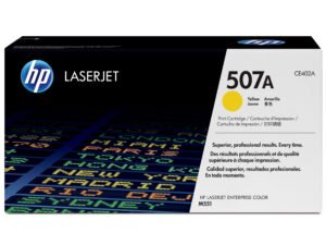 HP 507A Yellow Original LaserJet Toner Cartridge tonerpatron 1 stk