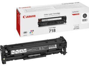 Canon CRG-718 Bk tonerpatron 1 stk Original Sort