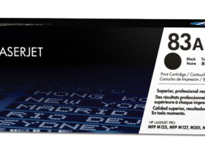 HP 83A Black Original LaserJet Toner Cartridge tonerpatron 1 stk