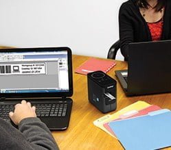 Brother PT-P750W etiketprinter 180 x 180 dpi 30 mm/sek. Kabel & trådløs HSE/TZe Wi-Fi - Billede 5