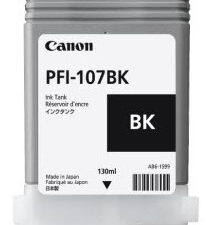 Canon PFI-107BK blækpatron 1 stk Original Sort