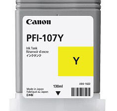 Canon PFI-107Y blækpatron 1 stk Original Gul