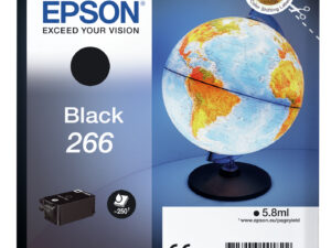 Epson Globe C13T26614010 blækpatron 1 stk Original Sort
