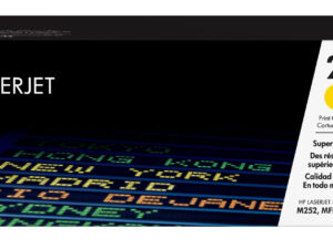 HP 201A Yellow Original LaserJet Toner Cartridge tonerpatron 1 stk