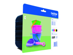 Brother LC-221VALBP blækpatron 4 stk Original Standard udbytte Foto sort, Foto cyan, Foto magenta