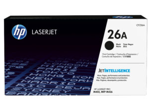 HP 26A Black Original LaserJet Toner Cartridge tonerpatron 1 stk