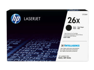HP 26X High Yield Black Original LaserJet Toner Cartridge tonerpatron 1 stk