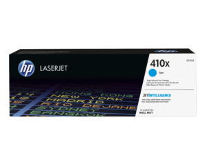 HP 410X High Yield Cyan Original LaserJet Toner Cartridge tonerpatron 1 stk Blå