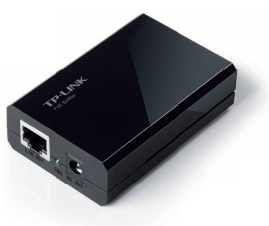 TP-Link TL-POE10R v4 netværks-splitter Sort Strøm over Ethernet (PoE)