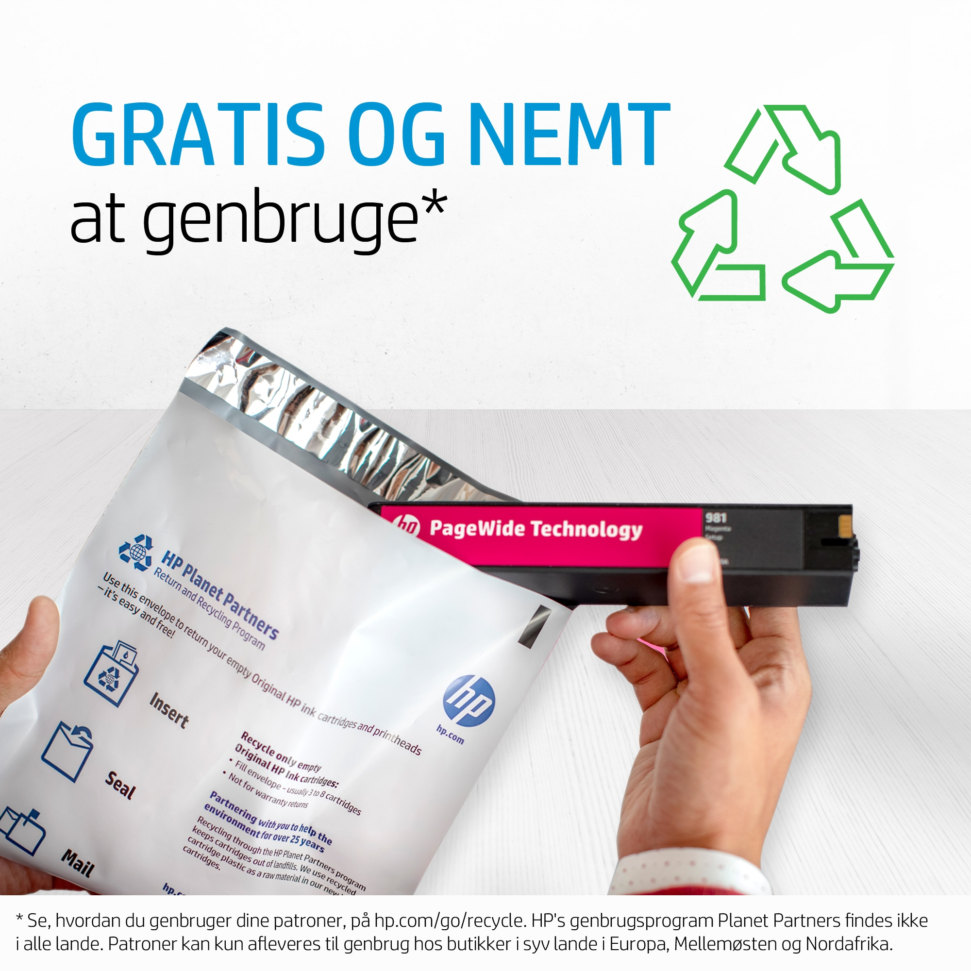 HP 913A Magenta Original PageWide Cartridge blækpatron 1 stk Standard udbytte - Billede 19