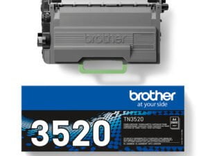Brother TN-3520 tonerpatron 1 stk Original Sort