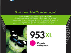 HP 953XL High Yield Magenta Original Ink Cartridge blækpatron 1 stk Højt (XL) udbytte