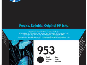 HP 953 Black Original Ink Cartridge blækpatron 1 stk Standard udbytte