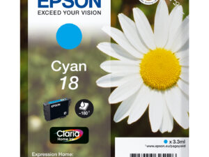 Epson Daisy C13T18024012 blækpatron 1 stk Original Standard udbytte Blå