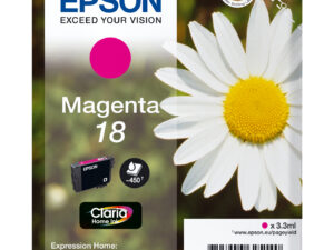 Epson Daisy C13T18034012 blækpatron 1 stk Original Standard udbytte Magenta
