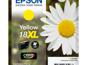 Epson Daisy C13T18144012 blækpatron 1 stk Original Højt (XL) udbytte Gul